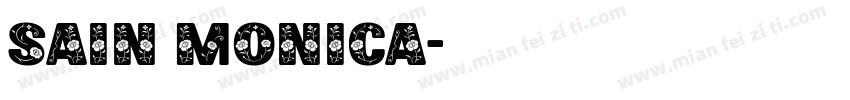Sain Monica字体转换